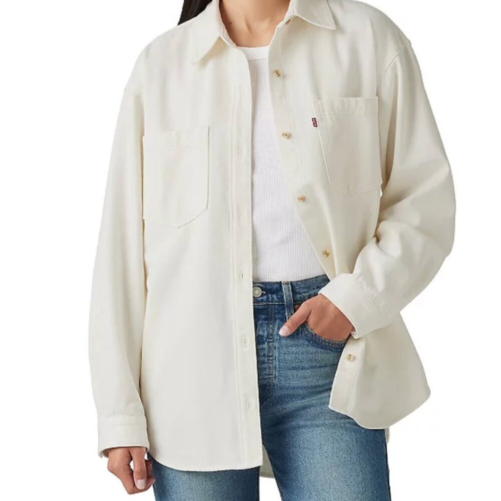 Levi's Button-Down Denim Overshirt - image 1